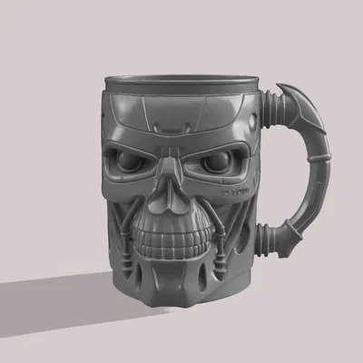 Giá Đỡ Lon Hình Đầu Lâu T-800