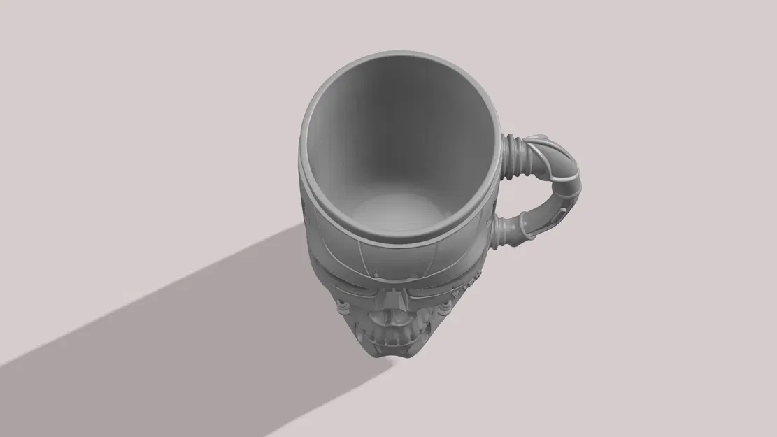 Giá Đỡ Lon Hình Đầu Lâu T-800 - Image 4