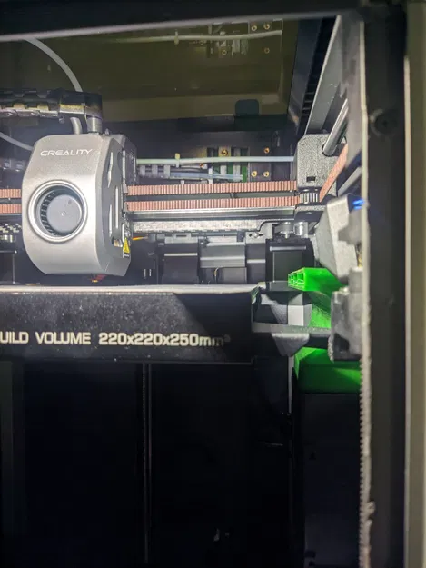 Ống dẫn luồng gió cải tiến cho Creality K1C cao hơn 6mm - Image 2