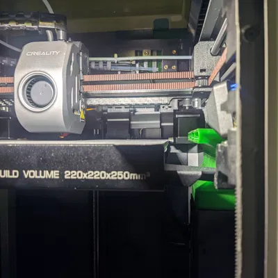 Ống dẫn luồng gió cải tiến cho Creality K1C cao hơn 6mm