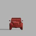 Mô Hình 3D Xe Citroën 2CV Cổ Điển - Thumbnail 5
