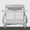 Mô Hình 3D Xe Citroën 2CV Cổ Điển - Thumbnail 9