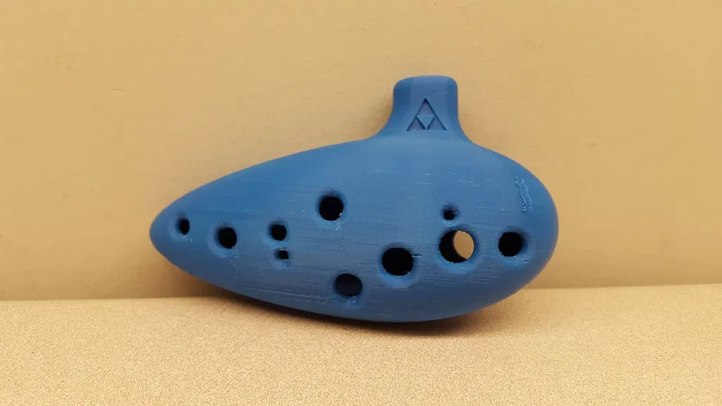 Ocarina 12 Lỗ Có Biểu Tượng Triforce Zelda - Image 4