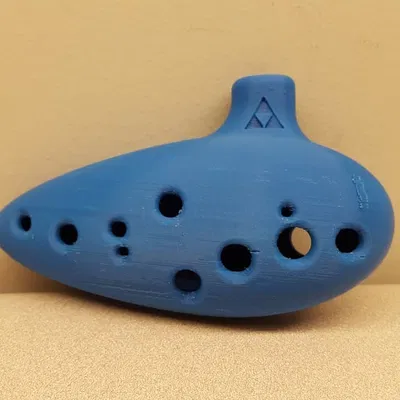 Ocarina 12 Lỗ Có Biểu Tượng Triforce Zelda