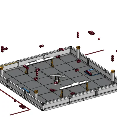 2025 - 2026 Vex V5 Đẩy Lùi Toàn Bộ Sân Đấu