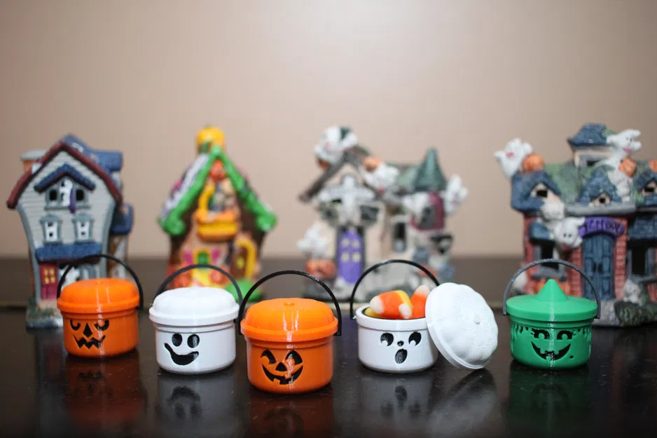 Xô Mini Halloween McBuckets (Máy In Một Đầu Phun) - Image 1