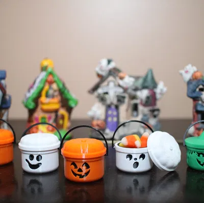 Xô Mini Halloween McBuckets (Máy In Một Đầu Phun)