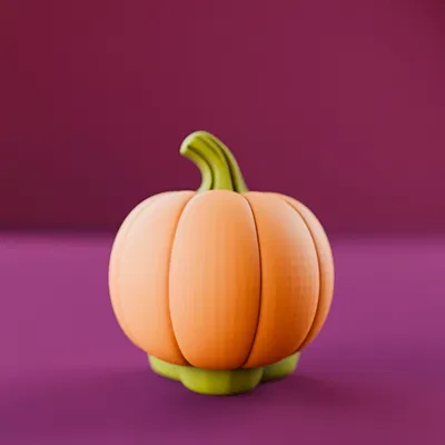 Pumpky – STL Bí Ngô Chibi