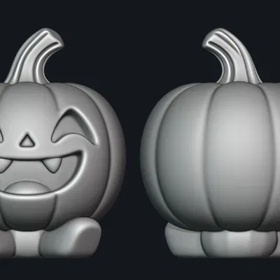 Pumpky – STL Bí Ngô Chibi