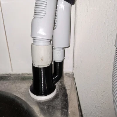 Khớp nối ống xả máy giặt và máy sấy