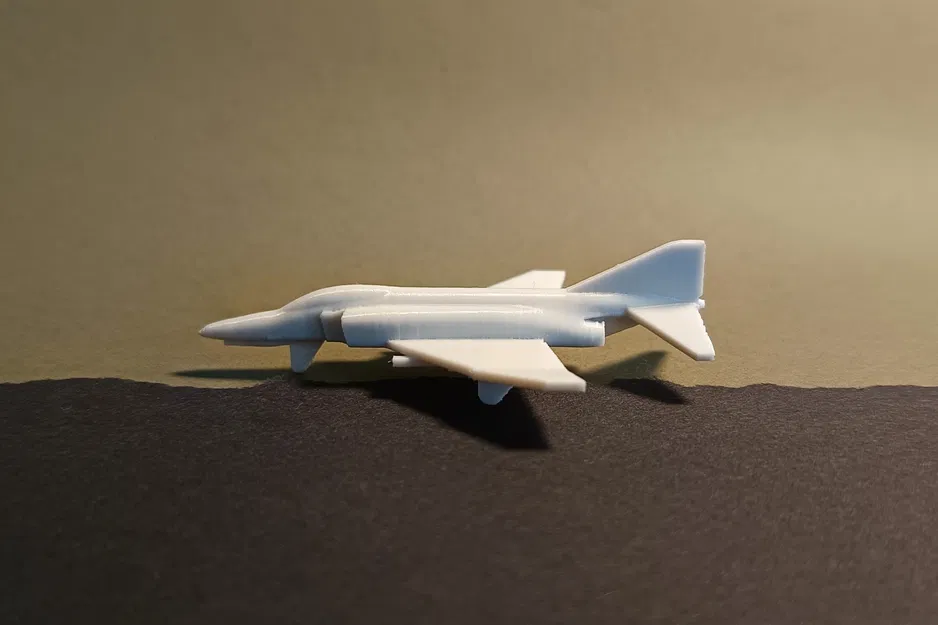 Máy bay chiến đấu mini F-4 Phantom II in liền khối - Image 5