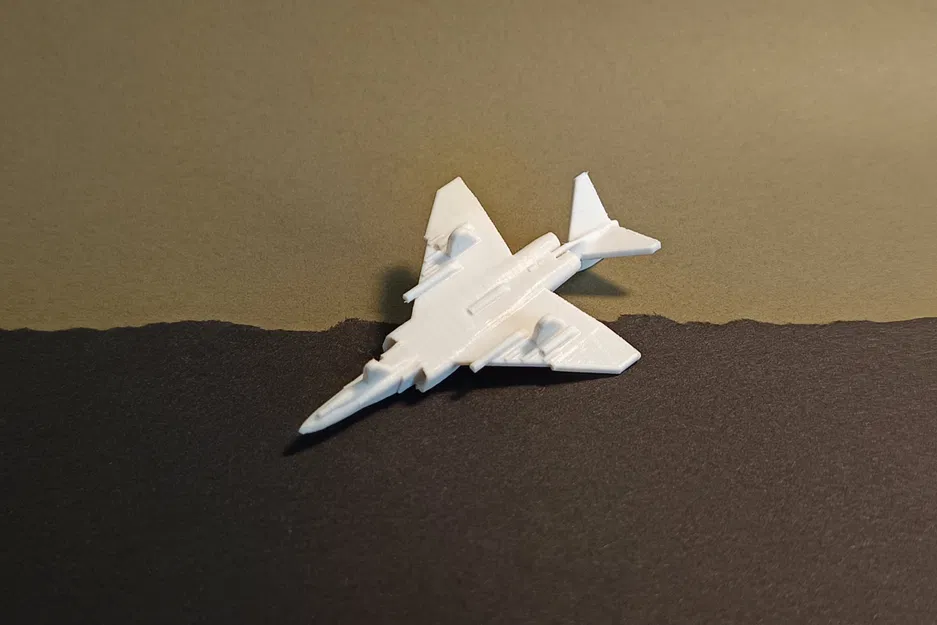 Máy bay chiến đấu mini F-4 Phantom II in liền khối - Image 6