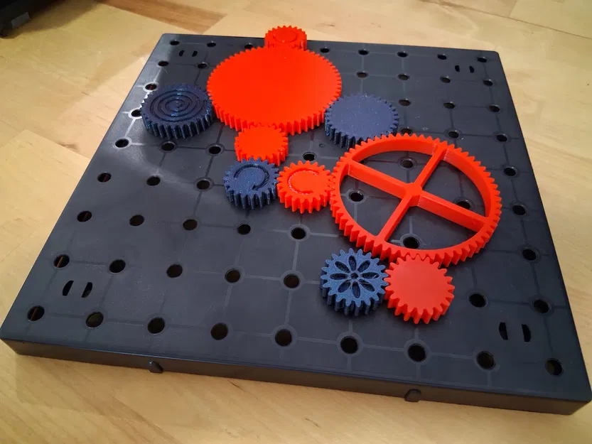 Đồ Chơi Lắp Ráp Bánh Răng Giáo Dục Cho Trẻ Em - Image 1