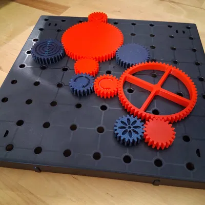 Đồ Chơi Lắp Ráp Bánh Răng Giáo Dục Cho Trẻ Em