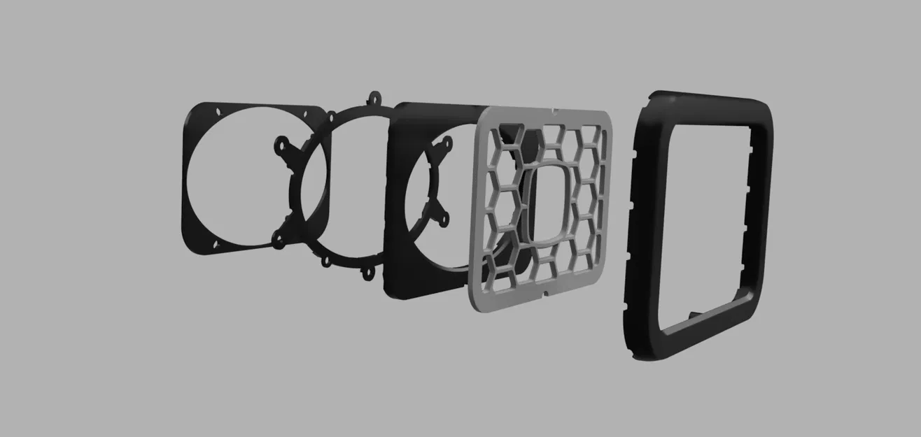 Viền Lưới Loa Polk db462 4x6 Cho Vỏ Apache 1800 - Image 1