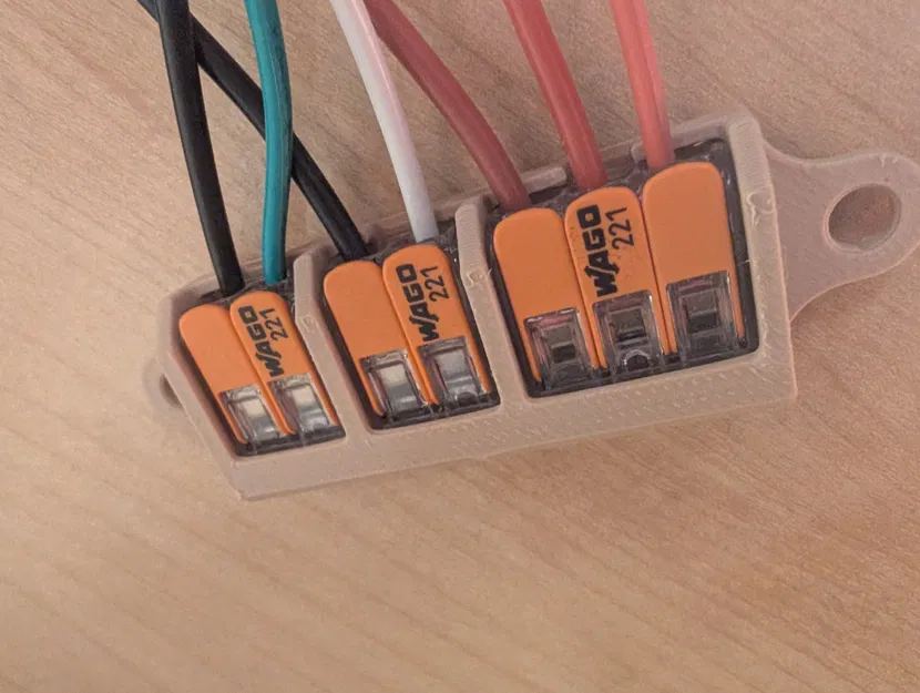 Giá Đỡ Đai Ốc Đòn Bẩy Wago 221 Dạng Tham Số - Image 2