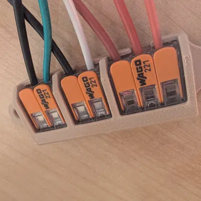 Giá Đỡ Đai Ốc Đòn Bẩy Wago 221 Dạng Tham Số