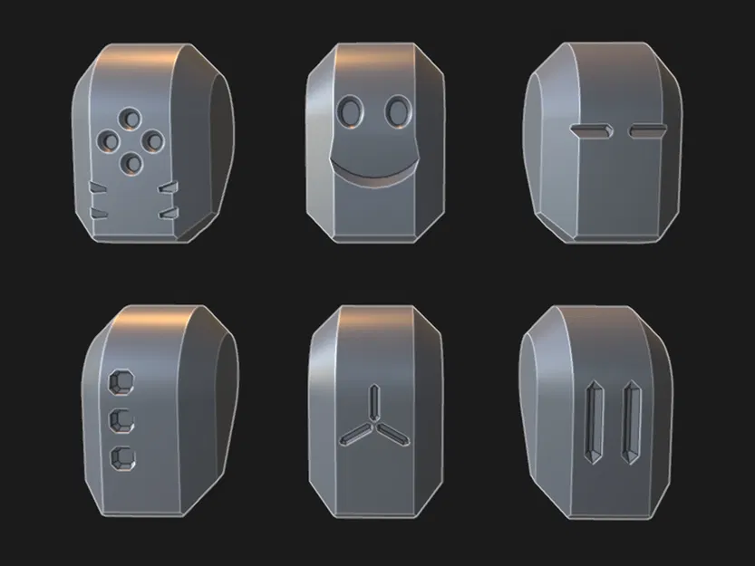 Bộ sưu tập Đầu Xe Mới Cho DUMMY 13 v2 - Phiên Bản 1.0 - Image 1