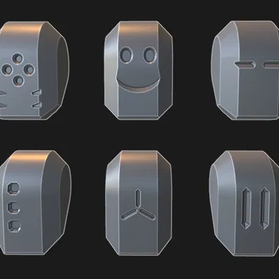 Bộ sưu tập Đầu Xe Mới Cho DUMMY 13 v2 - Phiên Bản 1.0