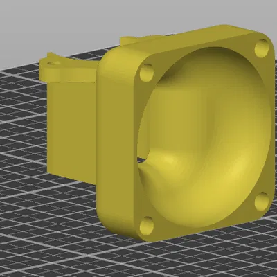 VzPrinthead dragon heatsink duct 40mm Version