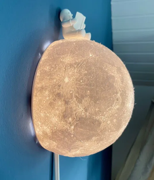 Đèn Mặt Trăng Treo Tường - Image 1