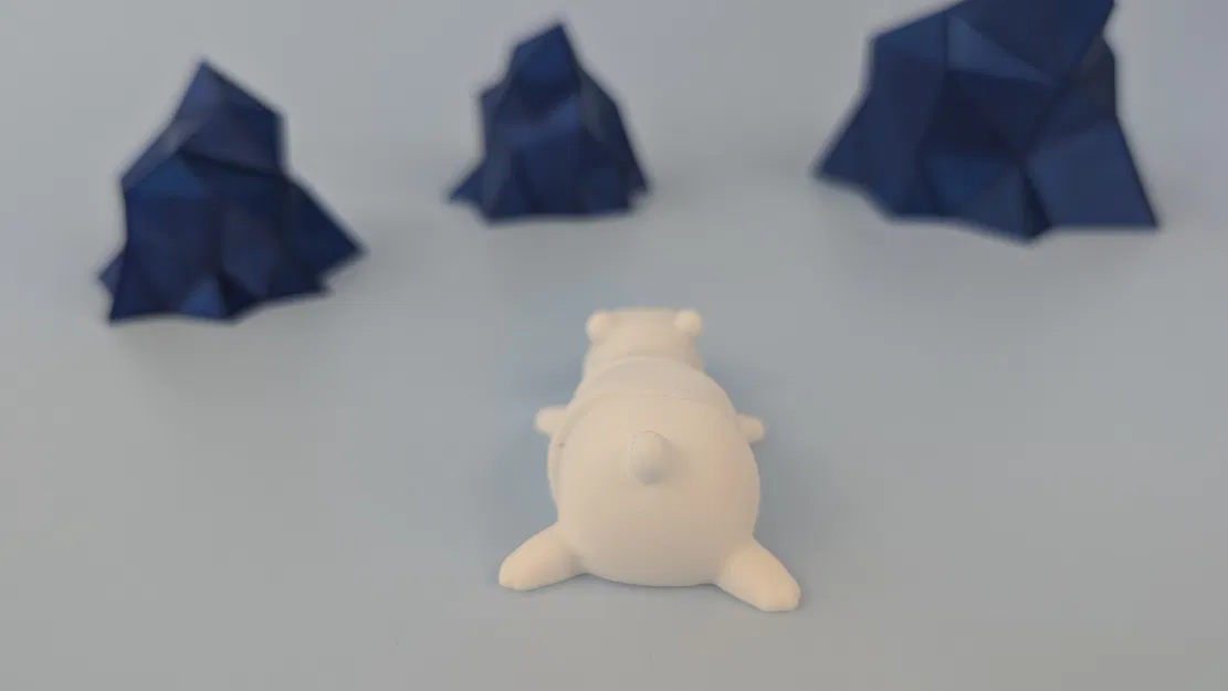 Gấu Bắc Cực - Móc Khóa Khớp Nối - Image 3