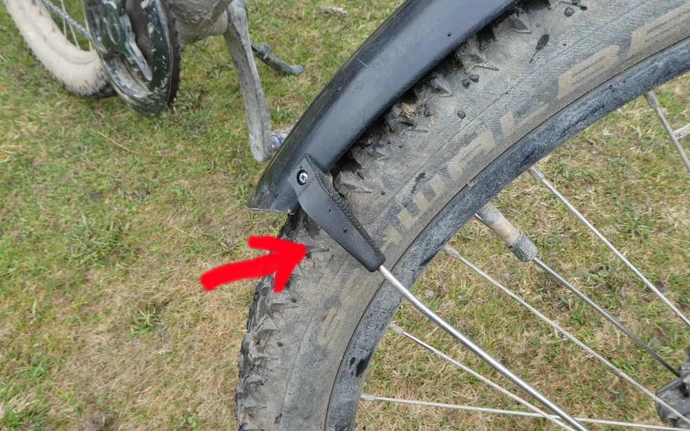 Kẹp dè xe đạp (giá đỡ chắn bùn) - Image 1