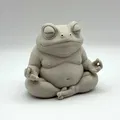 Chonky Zen Frog - Chú Ếch Thiền Định Tròn Ủm - Thumbnail 1