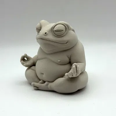 Chonky Zen Frog - Chú Ếch Thiền Định Tròn Ủm