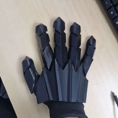 Găng Tay Giáp Trung Cổ Đơn Giản