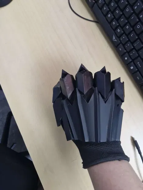 Găng Tay Giáp Trung Cổ Đơn Giản - Image 2