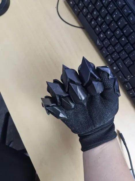 Găng Tay Giáp Trung Cổ Đơn Giản - Image 3