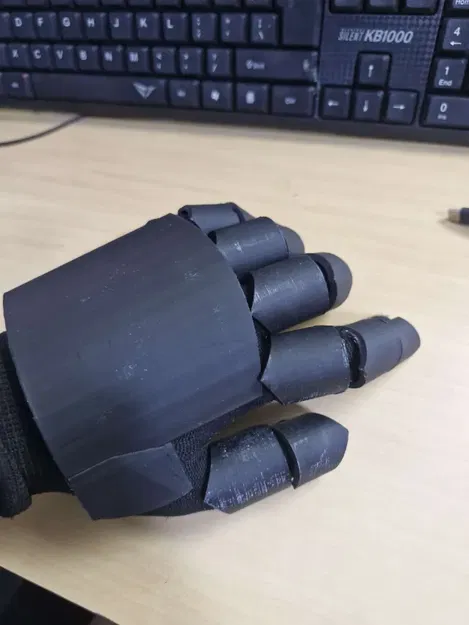 Găng Tay Giáp Trung Cổ Đơn Giản - Image 4