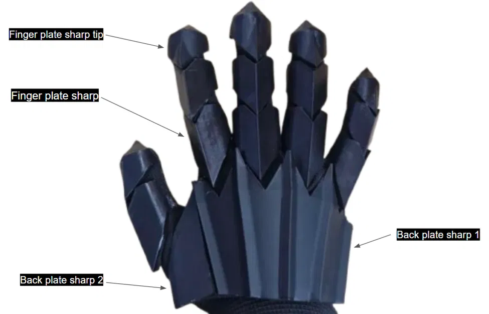 Găng Tay Giáp Trung Cổ Đơn Giản - Image 7