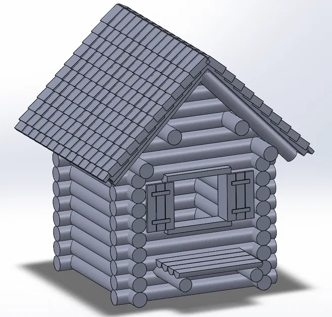 Nhà Chim Hình Nhà Gỗ - Image 2