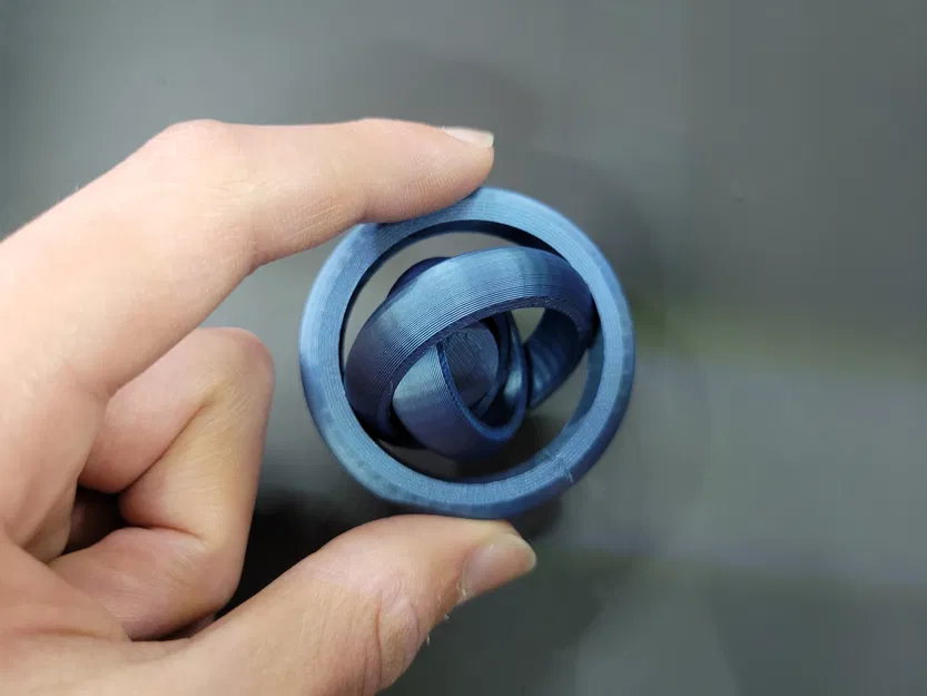 Mô hình "5 Ring Gyro Fidget" - Đồ Chơi Quay Vòng Độc Đáo - Image 1