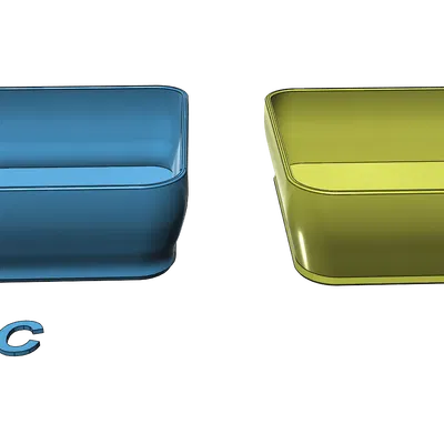 Rổ khay bát in dễ dàng không cần support