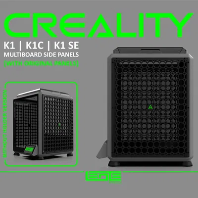 CREALITY K1 | K1C | K1SE - TẤM ỐP MULTIBOARD [Bao gồm tấm ốp zin + giá đỡ cuộn dây]