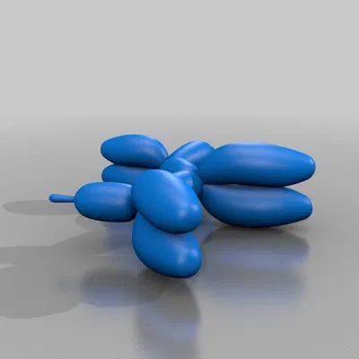 Chó Bong Bóng (Jeff Koons) [tối ưu phần mũi]