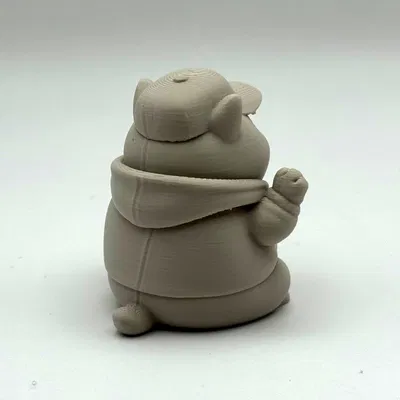 Tượng Mèo Hip-Hop Mập Mạp