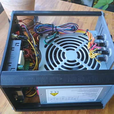 Bộ Nguồn Phòng Thí Nghiệm ATX Tự Làm