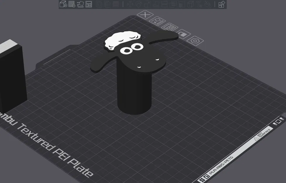 Trang Trí Cuộn Giấy Vệ Sinh Hình Shaun Cừu Sẵn Sàng AMS - Image 5