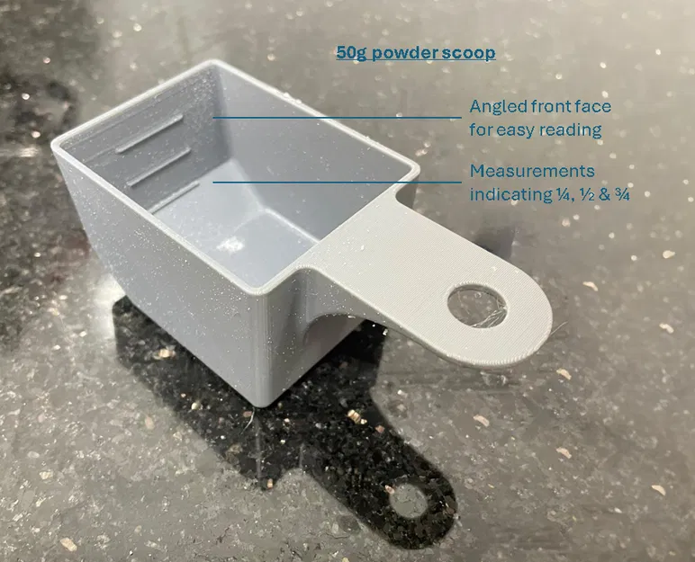 Muỗng Đong Bột Giặt 50g (Không Support) - Image 2