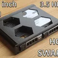 Khung Rack 1U 10 inch: 2 ổ HDD 3.5 inch - Gắn nóng ! - Thumbnail 1