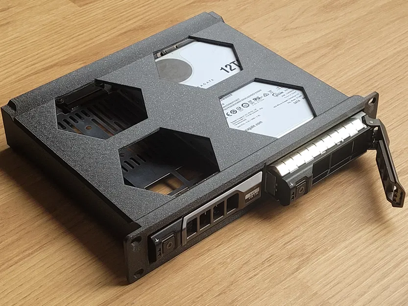 Khung Rack 1U 10 inch: 2 ổ HDD 3.5 inch - Gắn nóng ! - Image 2