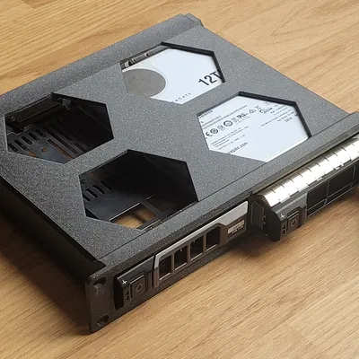 Khung Rack 1U 10 inch: 2 ổ HDD 3.5 inch - Gắn nóng !