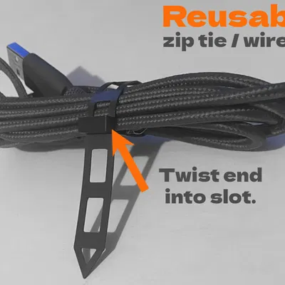 Dây rút cáp / Dây rút tái sử dụng V1