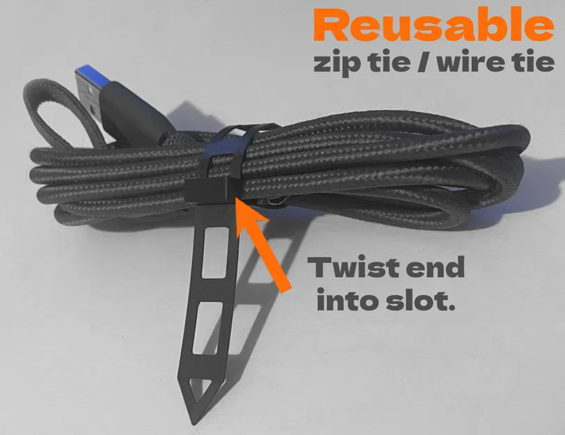 Dây rút cáp / Dây rút tái sử dụng V1 - Image 3