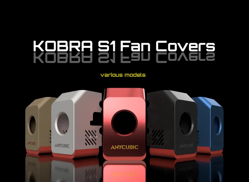 Vỏ Đầu Đốt Anycubic Kobra S1 + Ống Dẫn Gió - Image 1