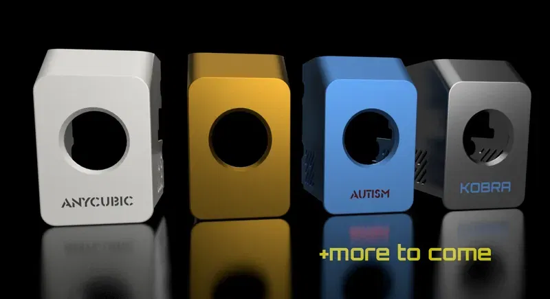 Vỏ Đầu Đốt Anycubic Kobra S1 + Ống Dẫn Gió - Image 3